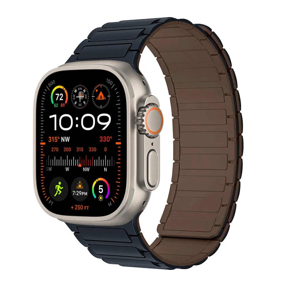 Magnetic Silicone Link Bracelet