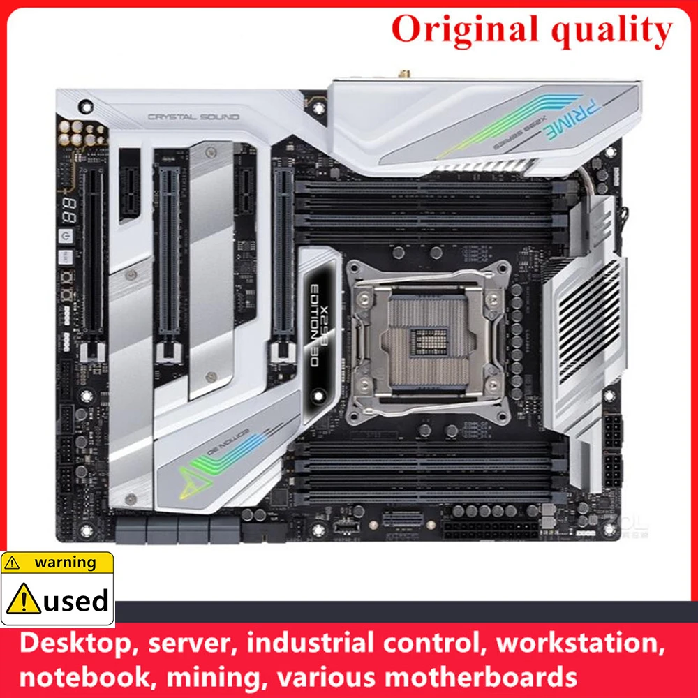 

Материнские платы Для PRIME X299 Edition 30 LGA 2066 DDR4 ATX для разгона Intel X299 материнская плата SATA III USB3.0