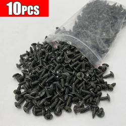 Durable Anti-Rust Car Fastener & Screw Set for Fender and Bumper Protection (10pcs Screws)
