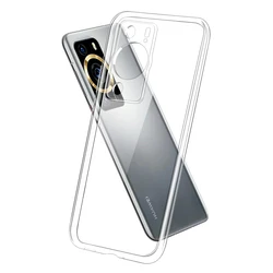 Crystal Clear Ultrathin Soft Silicone Transparent Protective Phone Case - 2023 Edition for Huawei P60 Art (Clear)