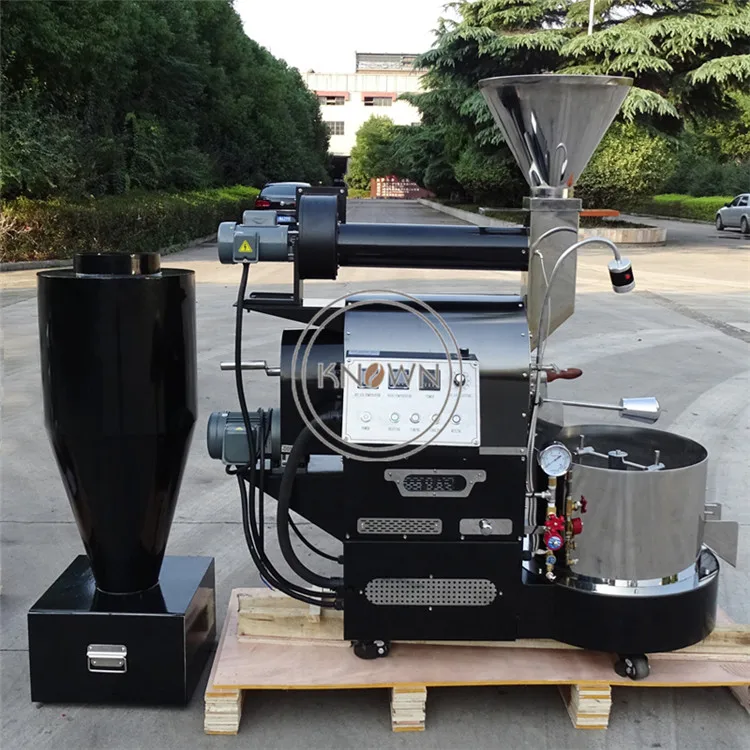 Stainless Steel 1kg-30kg Gas Type and Electric Type Coffee Roasting Equipment Roaster Bean Processing Machine