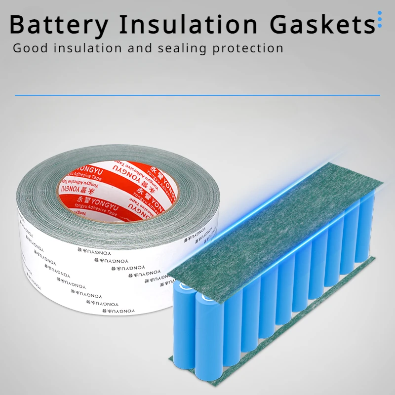 Nastro Isolante Verde Per Batterie 18650 - Carta Isolante 1m X 120mm, Spessore 0.2mm - Foto 7