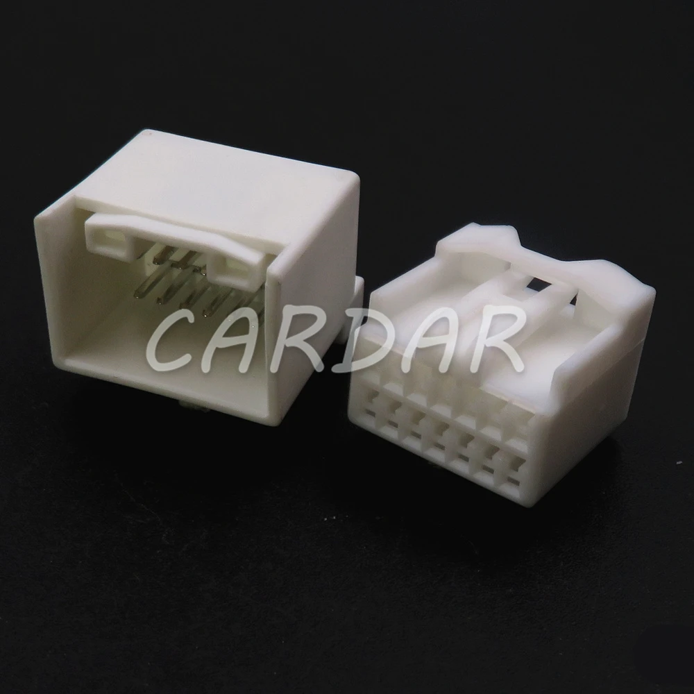 

1 Set 14 Pin Auto Electric Cable Unsealed Plug PCB Wire Connector Car Plastic Housing Socket 7283-5832 7382-5842