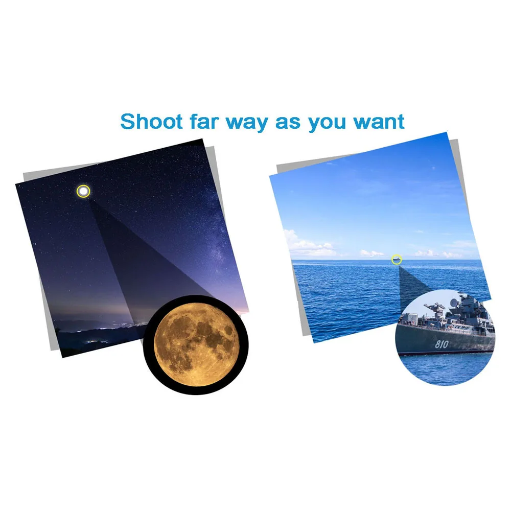 Lightdow 2x Teleconverter Converter Magnification Lens for T Mount 420-800 500 8