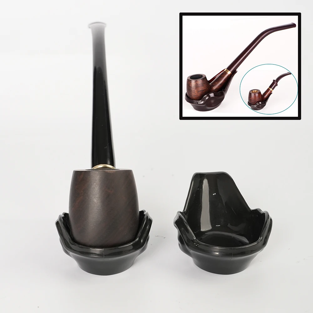 Smoking Accessories 1/2/4pcs Tobacco Pipe Racks Portable Acrylic One Position Pipe Cigar stand