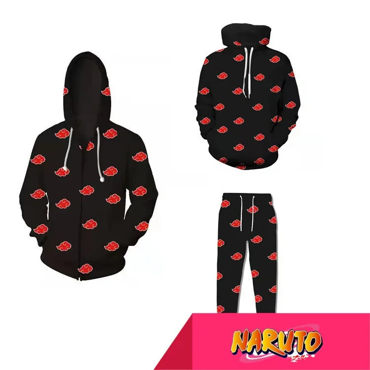 2023 New Naruto Anime Cartoon Akatsuki Cosplay Akatsuki Uchiha