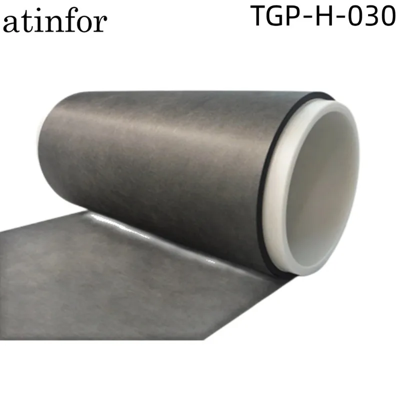 atinfor 0.11mm Sheet Original Conductive Carbon Fiber Paper with PTFE TGP-H-030 Ship it by (DHL or Fedex or UPS)