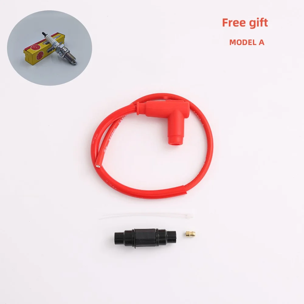 Motorcycle ignition coil Motorcycle spark plug Motorcycle spark plug cap Motorcycle Cable Iridium power cable Wire cap spark ignition Moto Fire coil DPR7EA-9 CR7HSA C7E Spark PlugI