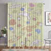 Modern Living Room Curtains 2 Pieces Cinnamorolles Home Interior Curtains for Camera Window Curtain Halloween Decoration Shades 1