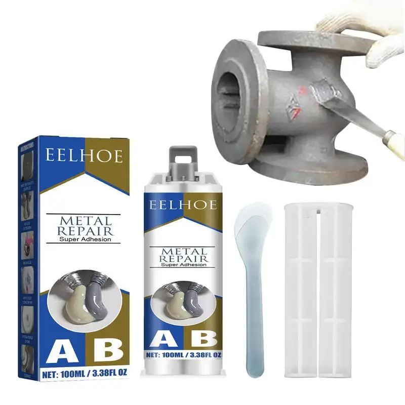 

50/100ML Metal Filler Glue Liquid Multipurpose Metal Welding Repair Glue For Metal Bonding Casting