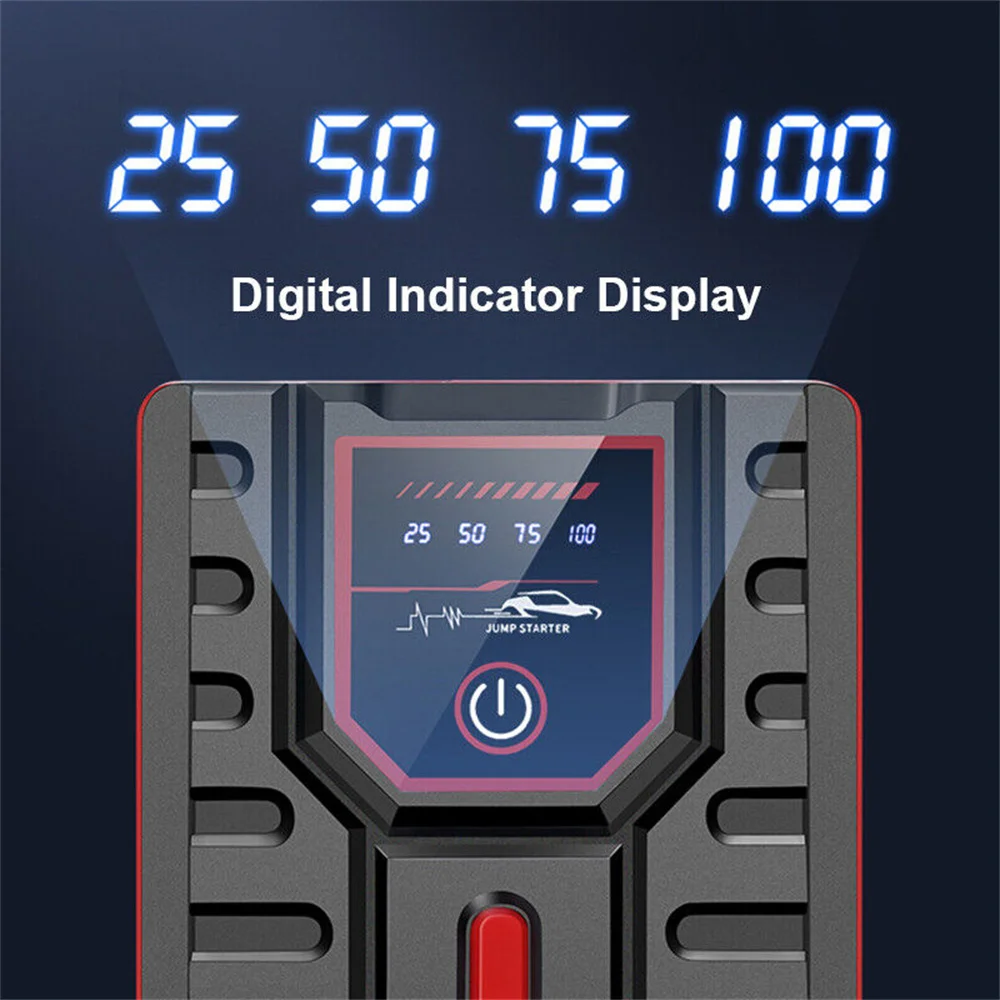 49800mAh Car Jump Starter Power Bank 12V Car Booster Charger Starting Device Portable Petrol Diesel Battery of jump Start