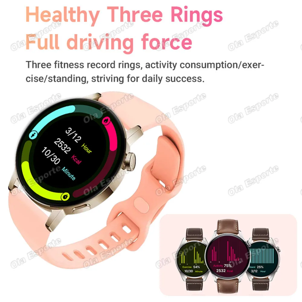 2026 New Smart Watch For Men Women 1.52" Full Touch Screen Waterproof Health and Sleep Monitor Multi-function Smart Watch HW12 4