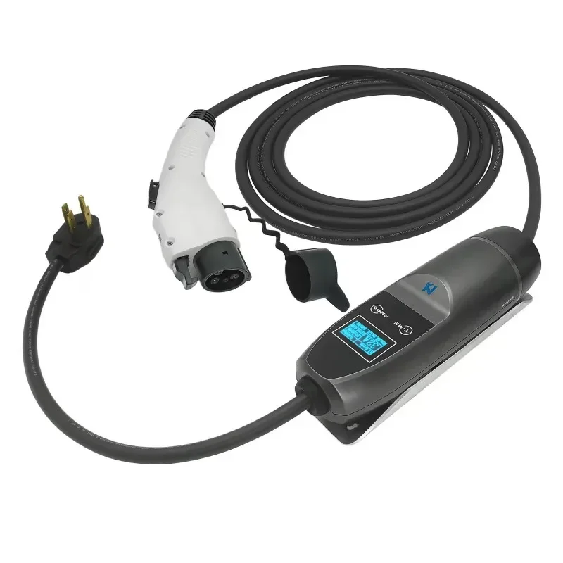 

Электрическое автомобильное зарядное устройство SAE J1772, 16 А, 32 А, 40 А, 3 кВт, 7 кВт, 10 кВт, зарядка для электромобилей, зарядное устройство для электромобилей с разъемом типа 1
