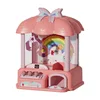 Kids Claw Machine Mini Doll Machine Claw Catch Clip Doll Toy Coin Operated Play Game Arcade Crane with Music and Light 6