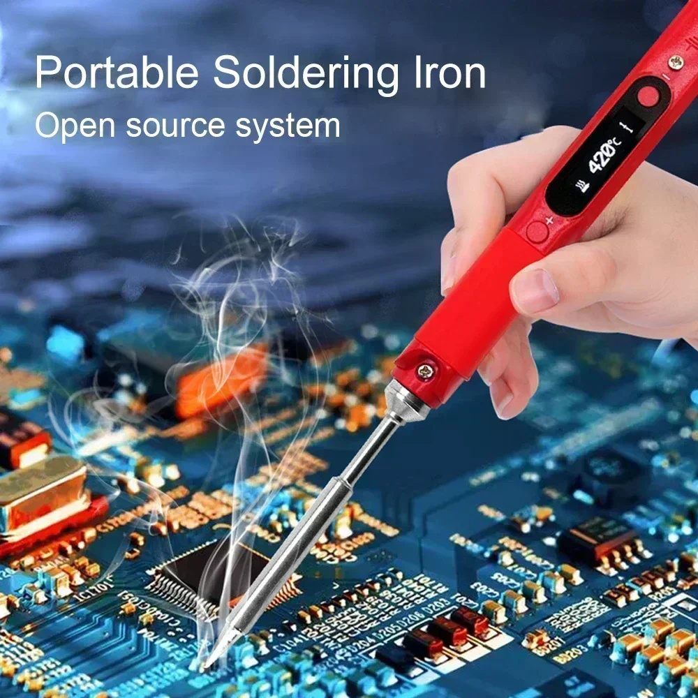Pine64 BB2 Pinecil V1 Soldering Iron TS B2 Portable TYPE-C Jack For Welding Tools Constant Temperature Intelligent Maintenance 4