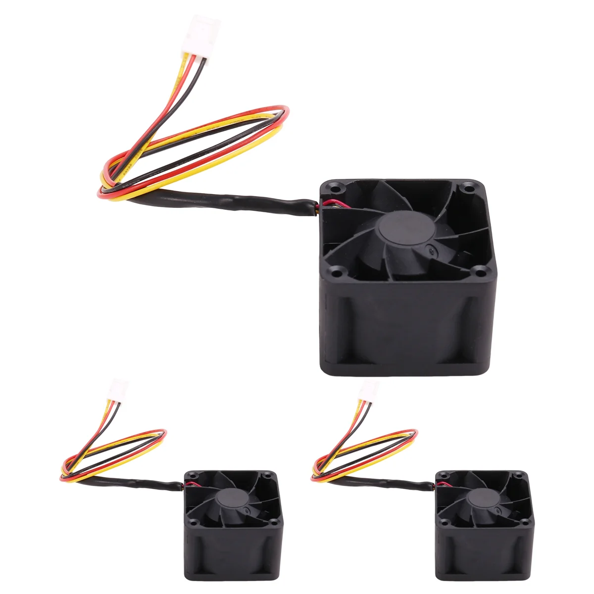 ABAN 3Pcs 4028 12V 1A DBTB0428B2G 고속 서버 팬 40x40x28mm 이중 볼 베어링 4선 PWM