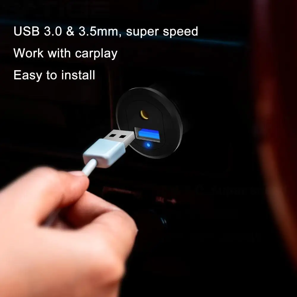 cavo di montaggio da incasso per pannello Micro USB impermeabile personalizzato