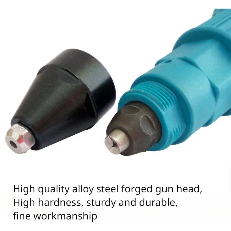 Electric Rivet Gun Core Pulling Alloy Conversion Head Convenient and Fast Rivet Pulling and Conversion Gun Head,rivet gun,rivet gun set,rivet gun part
