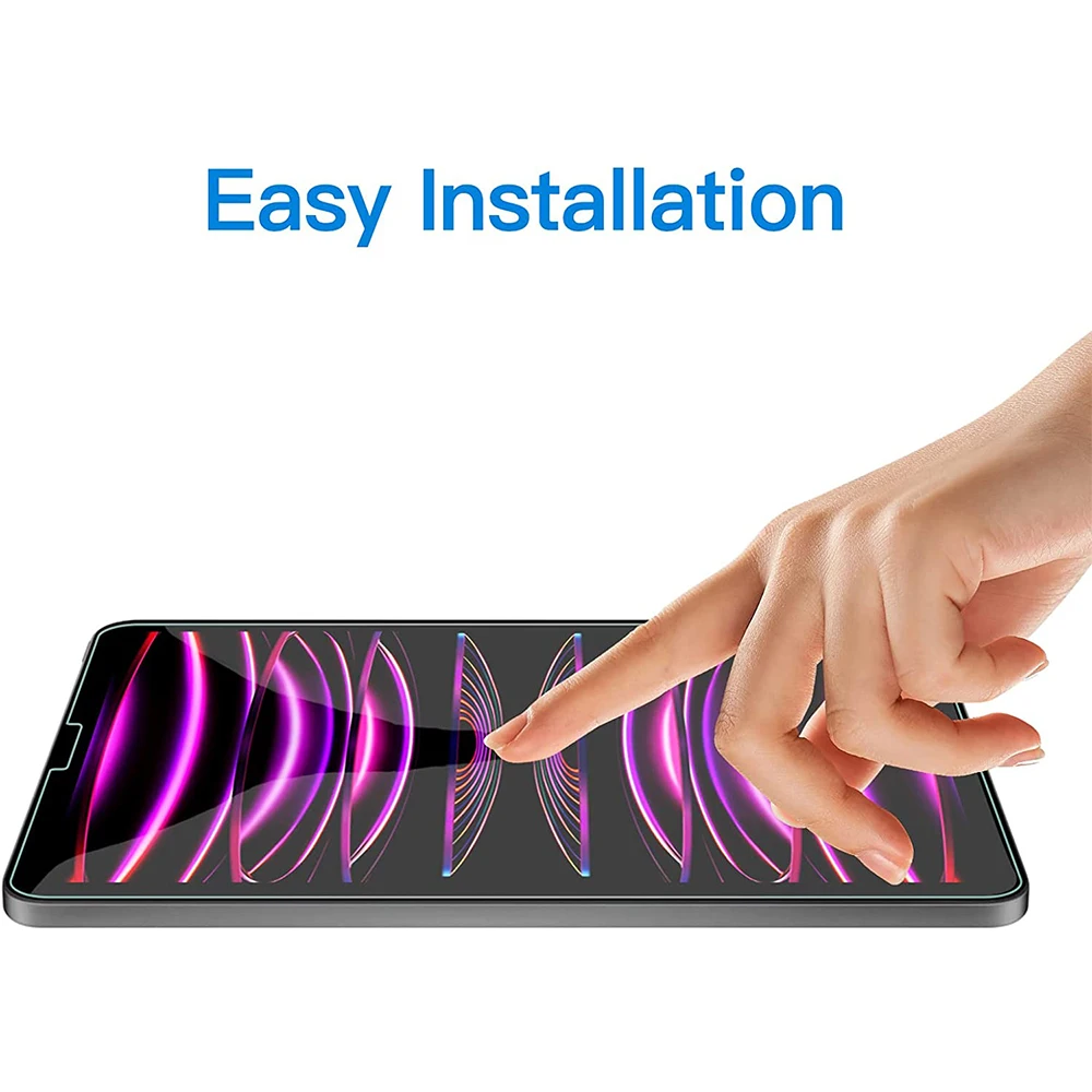 2Pcs Tempered Glass Screen Protector Cover For Ipad Pro 11 2018 2020 2021 2022 Tempered Film For iPad Pro 11 1st 2nd 3rd 4th 4