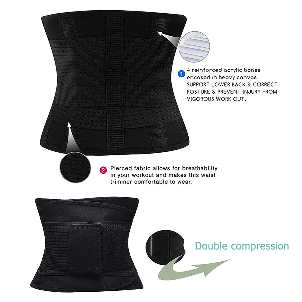 Waist Trainer Corset Shaper Unisex Sport Exercise Slimming Girdle Cincher Belt for Body shaping Massage - Image 5