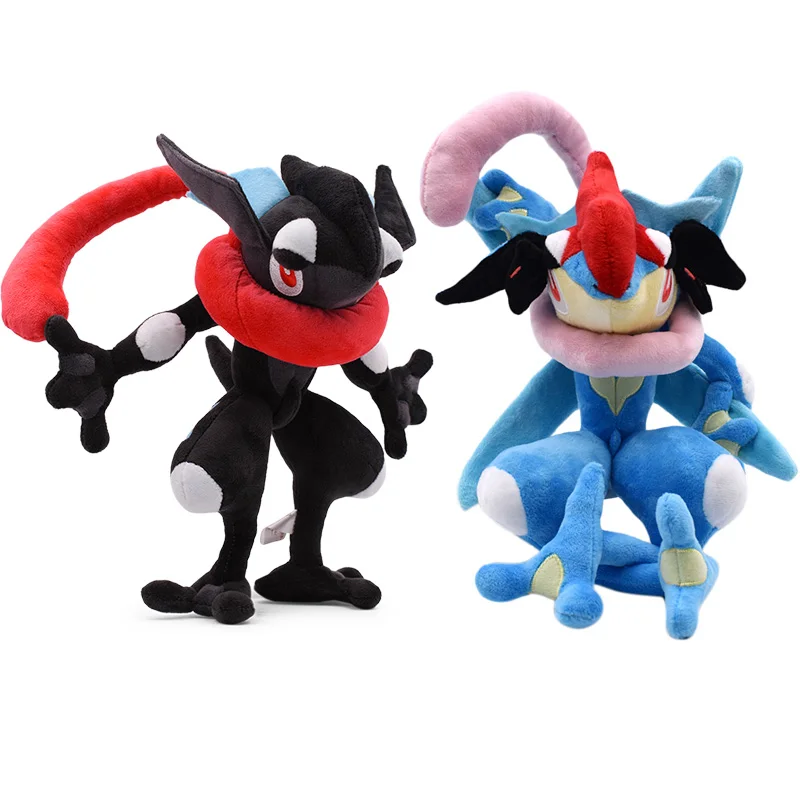 

TAKARA TOMY Pokemon Froakie Greninja XY плюшевая игрушка синяя черная крутая лягушка мягкая игрушка животное мультяшная кукла Рождество детский подарок