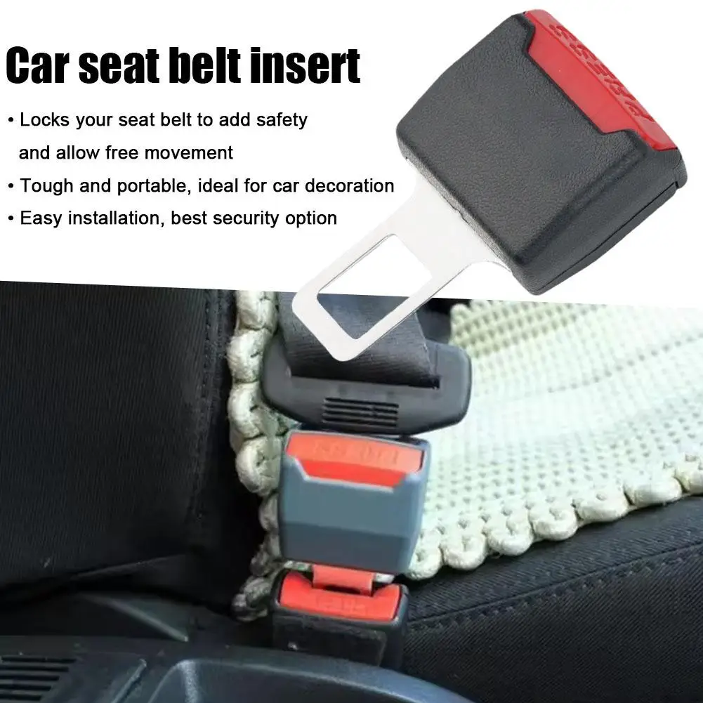 Car Seat Belt Accessory Seat Belt Clip High Quality Safety Adjustable Seat Clip Black Tough Accessories Universal Belts Belt Extender Car E7H8 car accessories seat belt extender seat belt clip seat belt adjuster car seat belt accessory