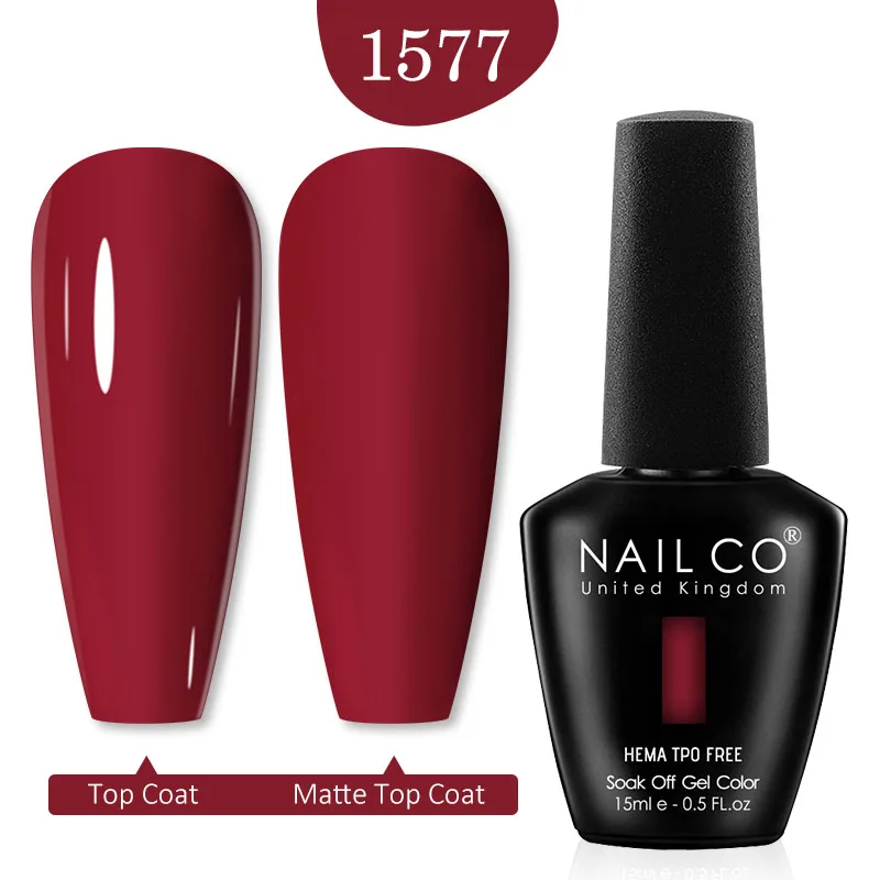 Radiant Red Gel Polish - 15ML Premium Semi-Permanent Nail Varnish