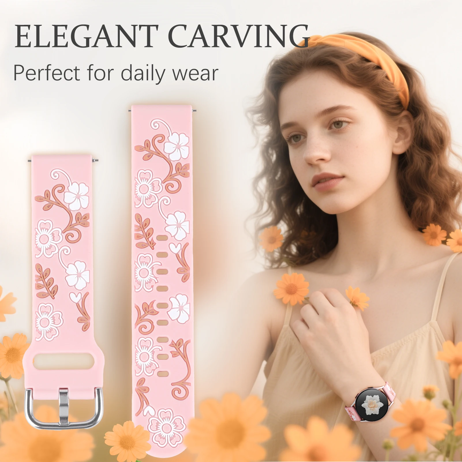 2 قطعة العصابات لساعة سامسونج جالاكسي 7 6 5 4 40 م...