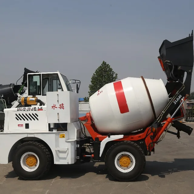 Small Self Feeding Mobile Cement Mixer Type Concrete Agitator Self-loading Concrete Mixer Machine for Sale 3