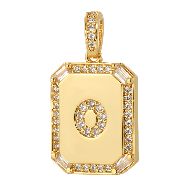 26 Letter Alphabet Charms for Necklace Keychain Diy Accessories Gold Name Charms for Jewelry Making Supplies initial pendant