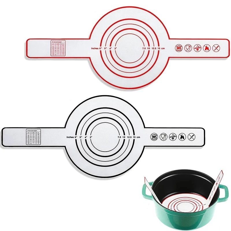 Reusable Silicone Baking Sheets Dutch Oven Bread Baking Mat Sling Long