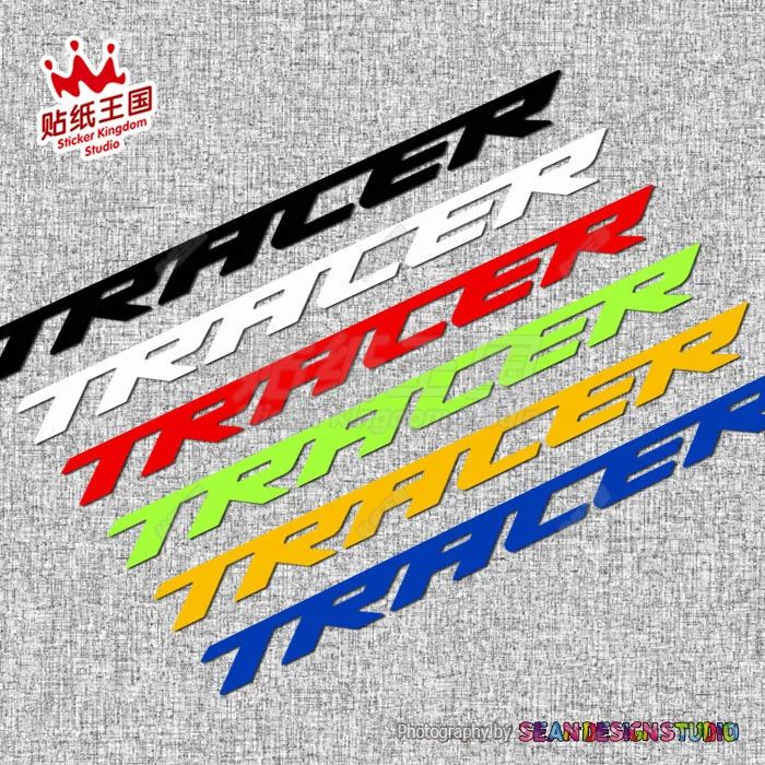 1 Pair For Yamaha Tracer 700 900 GT MotorBike Motorcycle Decal Reflective Sticker 03 |