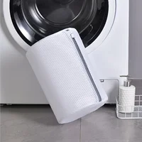 Sac de nettoyage de chaussures en maille durable -360 °   Protection, chaussures de sport réutilisables et sac de lavage de chaussures de sport, avec fermeture à glissière 4
