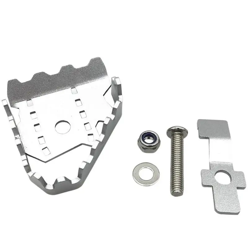 

Anti Slip Brake Pedal Extension Motorcycle Parts Metal Footpeg Enlarge Foot Peg Pad Extender Plate ForYAMAHA Tenere700 XTZ700