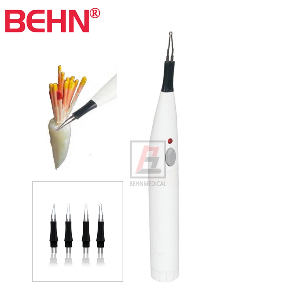 

Dental Gutta Percha Cutter with 4 Tips Endo Gutta Teeth Whitening Equipment Dentist Endodontics Heating Lab Equipment Tools