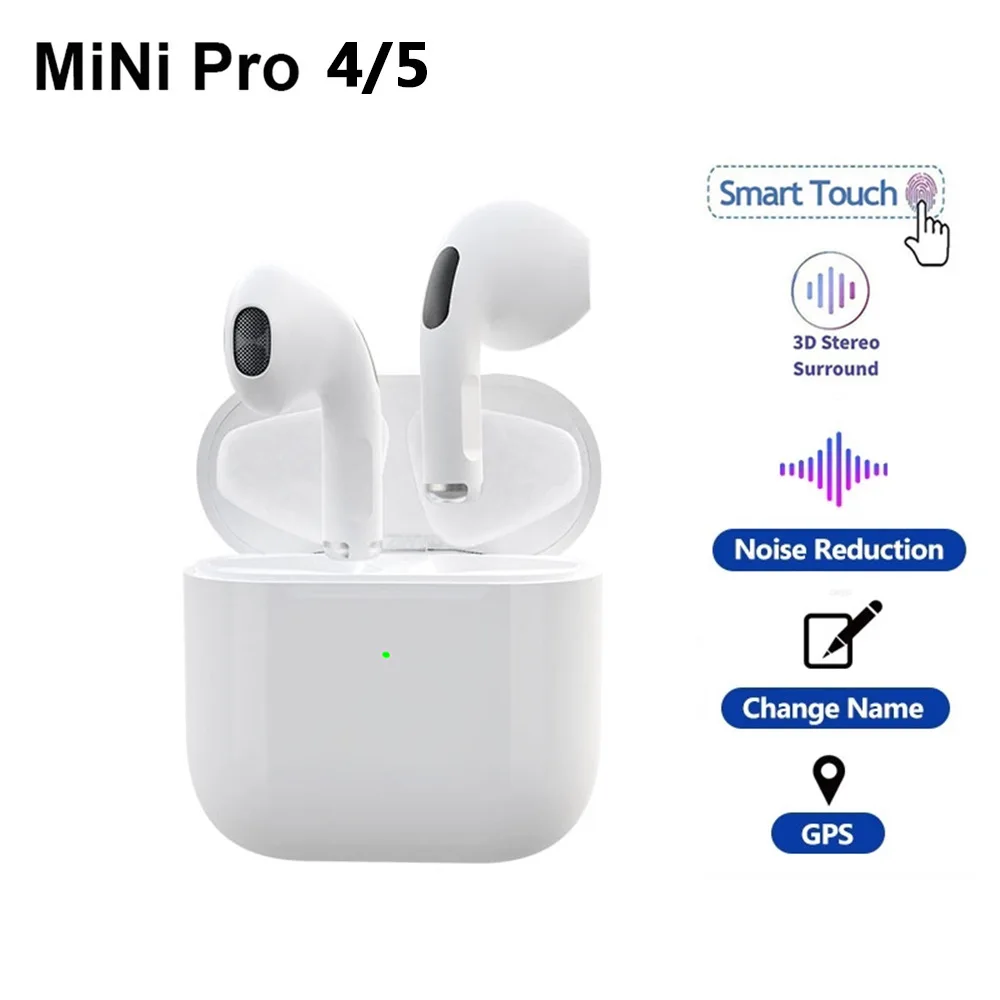 Cuffie Wireless Pro 4 Tws Auricolari Cuffie Impermeabili 5.0 Compatibili Con Bluetooth Con Microfono Per Auricolari Xiaomi Iphone Pro4
