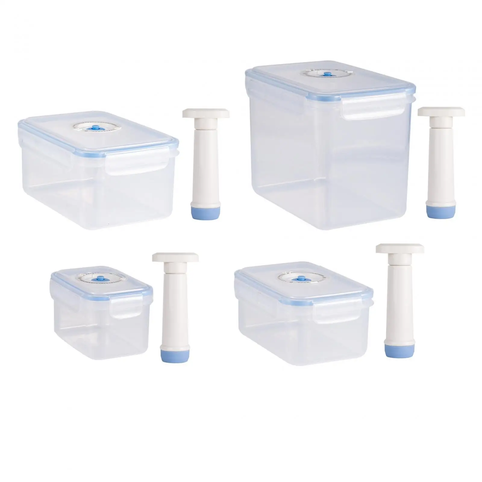 Vacuum Container with Pump, Frige Oven Food Sealed Container, Leakproof 