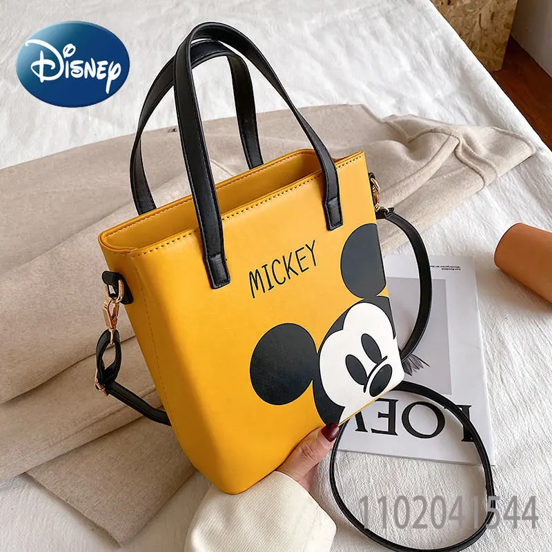 Disney Luxury Brand Mickey Shoulder Crossbody Bags For Women Large Capacity  Mother And Daughter Bag Chain High Quality Handbag - AliExpress