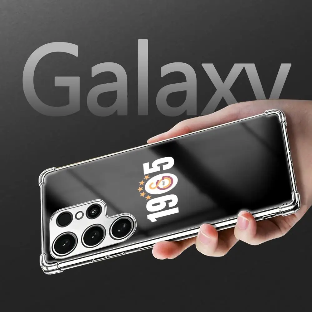 Fashionable Gold & Silver Shockproof Glass Phone Case with Four-Corner Protection