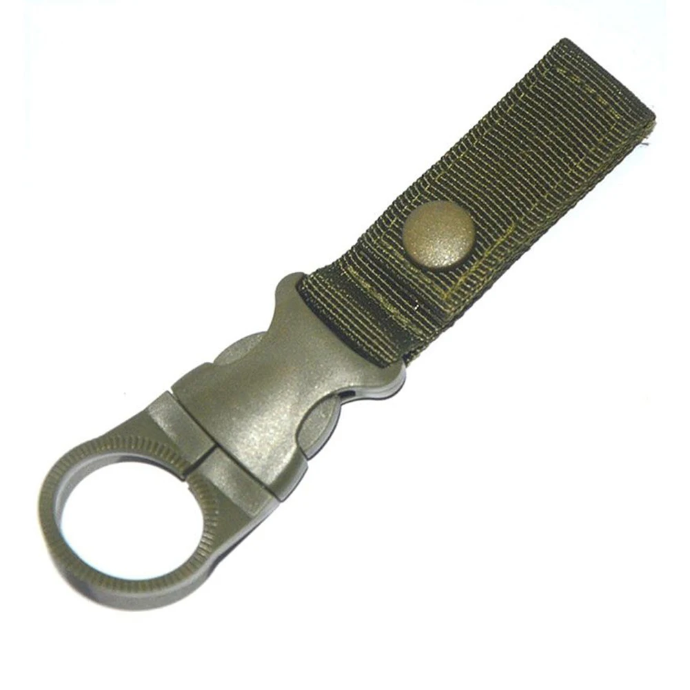 Neue Gurtband Schnalle Haken Wasser Flasche Halter Clip Outdoor Nylon Klettern Karabiner Gürtel Rucksack Aufhänger Camping Karabiner Gürtel Clip – Detail 8