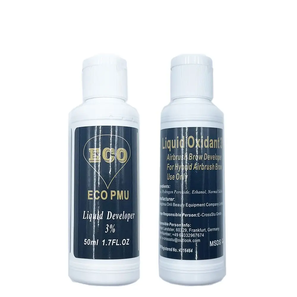 Tattoo Ink Tattoo Ink Pigment Tattoo Ink Kit Eyebrow Tint Airbrush Brow Pigment Auxiliary Supplies Hybrid Dye&Tint 50ml Tattoo Ink Tinta para tatuar Maquiagem Makeup