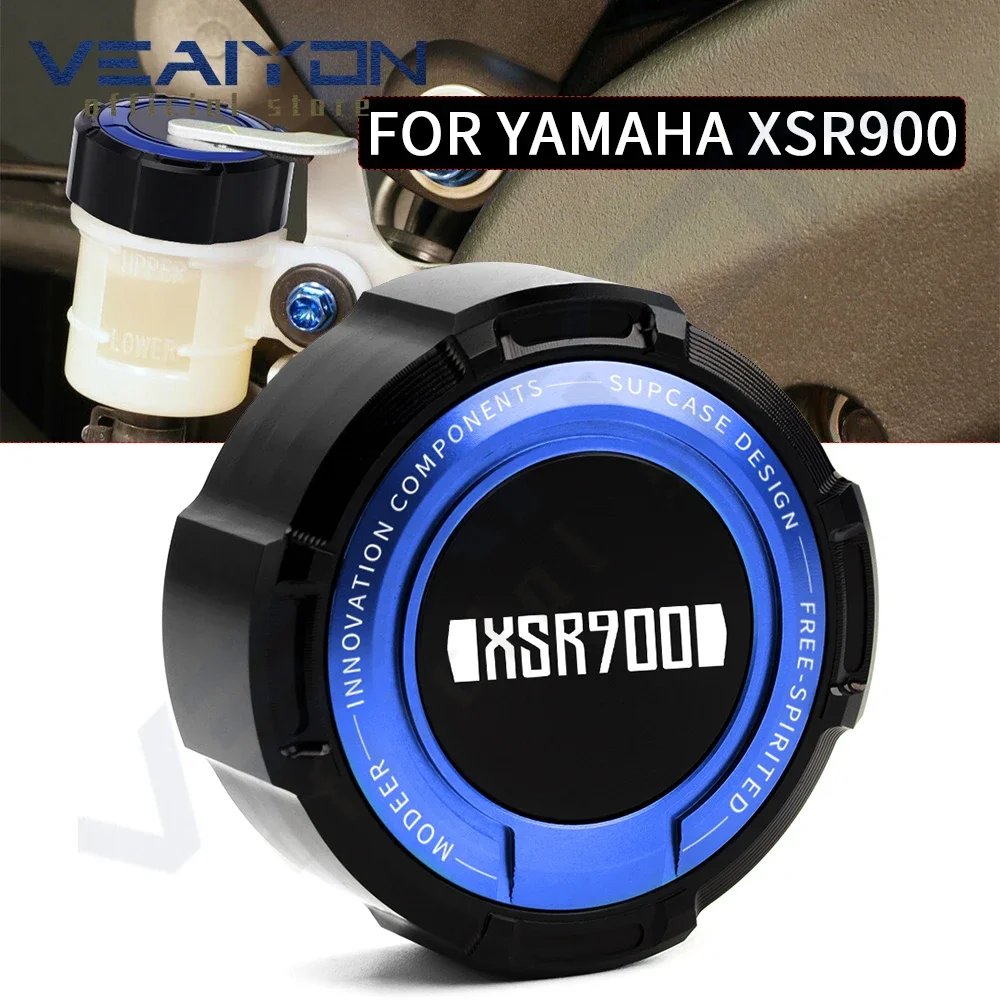 

For YAMAHA XSR900 XSR700 2016 2017 2018 2019 2020 2021 Motorcycle Accessories Rear Brake Fluid Reservoir Cover Cap 35mm