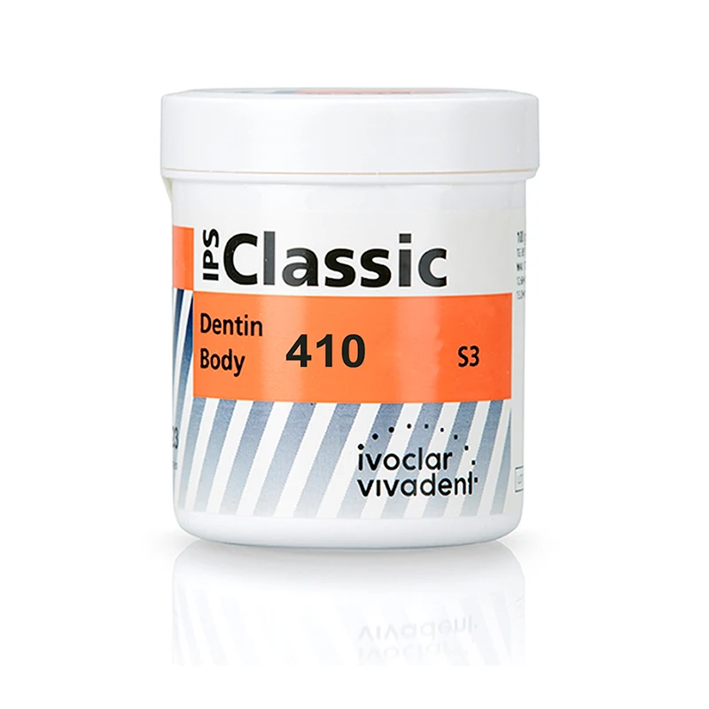 IPS Classic V Dentin Porcelain Powder 100g for Metal Ceramics A-D Shades Dentin Body Incisal High Temperature Porcelain Powder