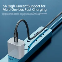 OOZCC Кабель для ЖК-дисплея ватт, кабель USB Type C для сверхбыстрой зарядки макс. 120 Вт для передачи данных, USB A — Lightning для IPhone14 Pro — изображение 5