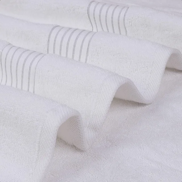 4-Pack Cotton Bath Towels – 27" x 54" 3