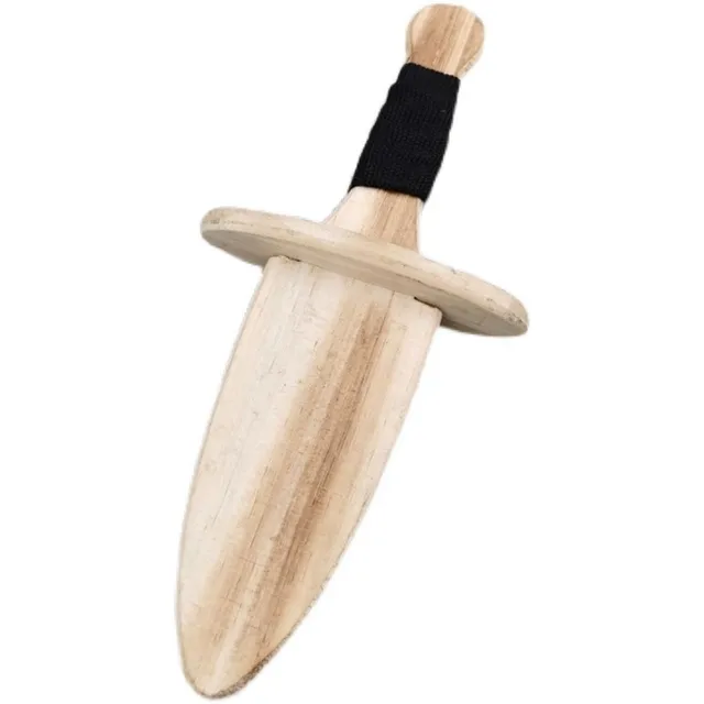 All Wood Knife, Sword, Dagger, Bright Sword, Horse Knife, Carbonized Solid Wood Sword, Toy Model Children's Wooden Sword Toy 2