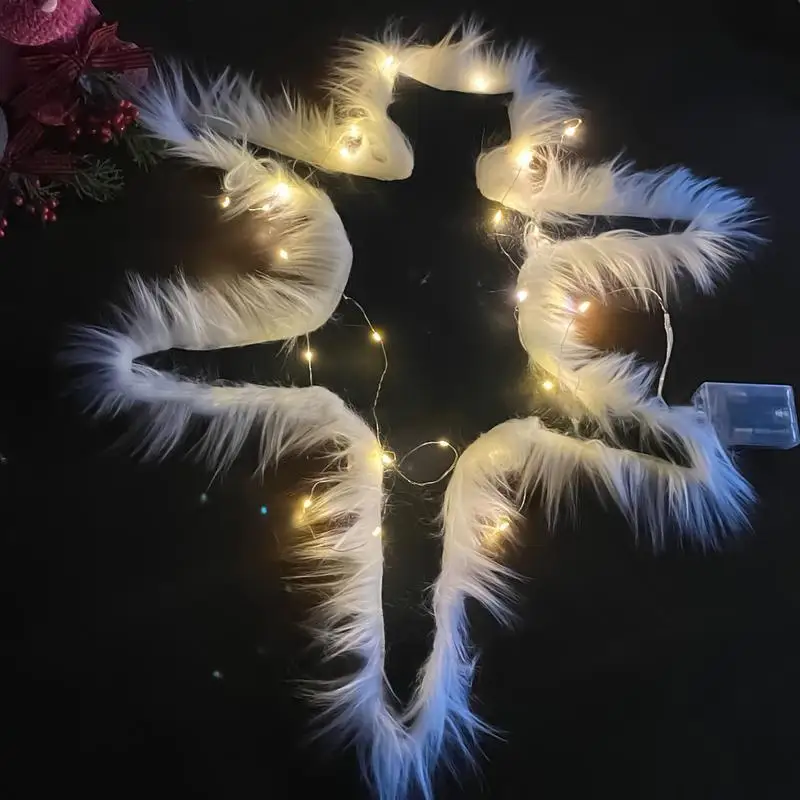 Fried Cat Rug Christmas Decor Cat Area Rug LED Light Funny Christmas warm Lights Decoration Aunt Fried Pussycat For Bedroom