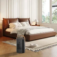 Портативный керамический обогреватель, мини-комнатный обогреватель с термостатом, тихий настольный обогреватель для домашнего офиса — изображение 4