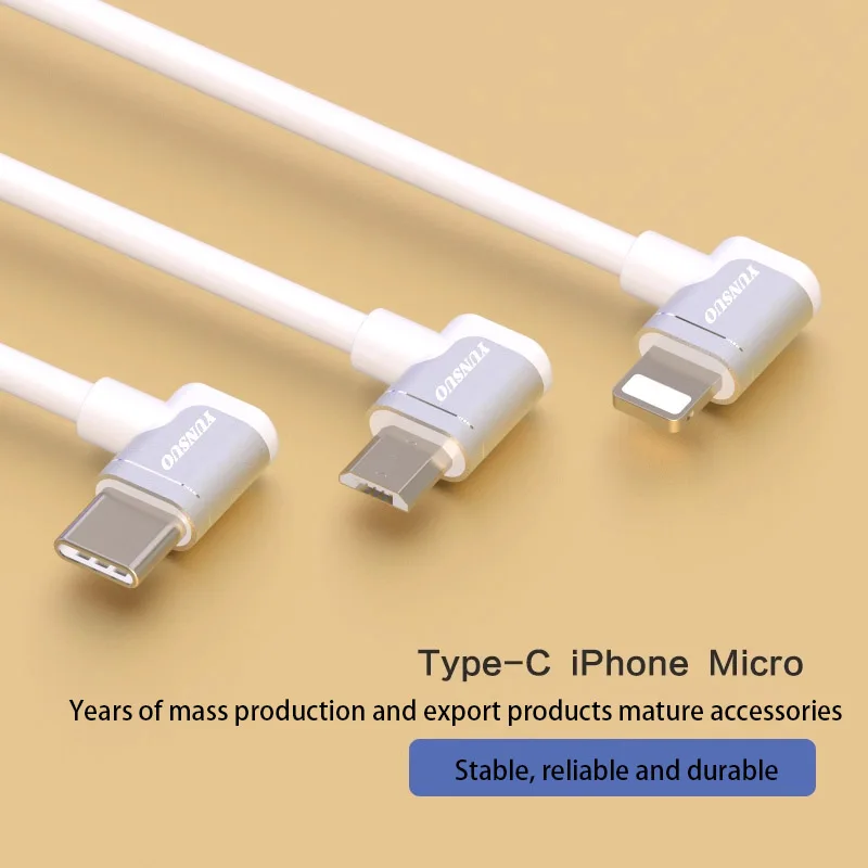 Micro Usb Tipo-c Cabo de Carregamento Curto Handheld Cardan Estabilizador Smartphone Celular Ação Câmera Holder 90 Graus Cotovelo - Image 3