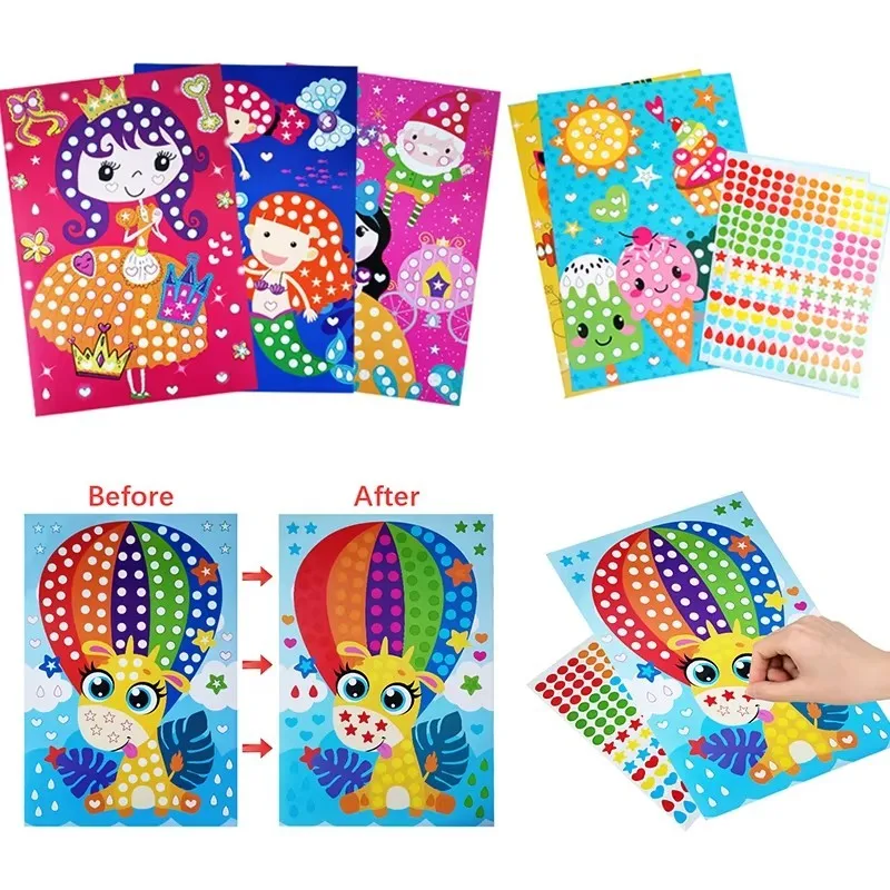 DIY Mosaic Sticker Set 1